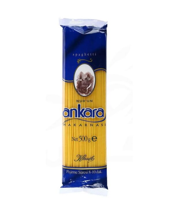 ماکارونی آنکارا Ankara مدل: اسپاگتی نازک وزن: 500g