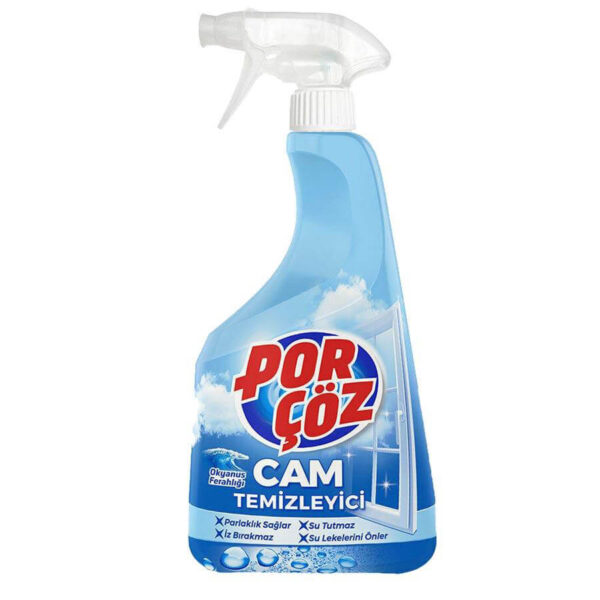 اسپری شیشه پاک کن پورچوز PORCOZ حجم:750ml